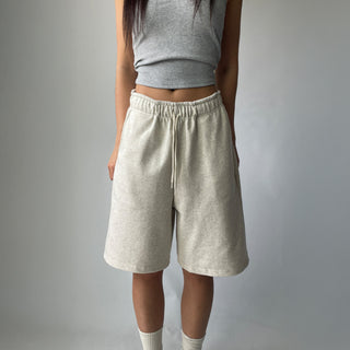 Korean-Made Bermuda Training Wide-Length Waist Pants