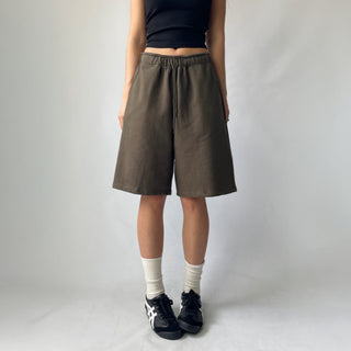 Korean-Made Bermuda Training Wide-Length Waist Pants