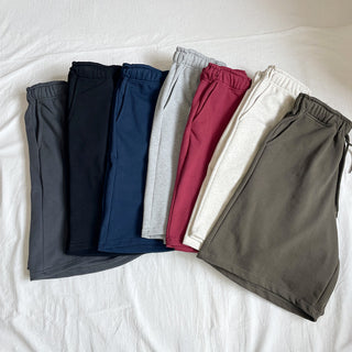 Korean-Made Bermuda Training Wide-Length Waist Pants