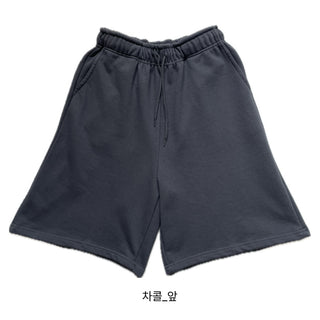 Korean-Made Bermuda Training Wide-Length Waist Pants