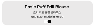 Jenny Puff Punched Lace Frill Short Sleeve Summer Blouse