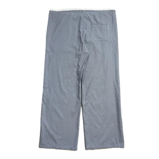 Striped Color Block Wide Maternity Pajama Summer Pants