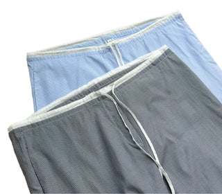 Striped Color Block Wide Maternity Pajama Summer Pants