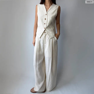 Matchable Summer Sleeveless Vest