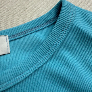 Breast Cover Ribbed Semi-Crop Summer Sleeveless Mango Sleeveless Top Made in Korea