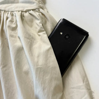 Shirred Flare Sleeveless Long Dress
