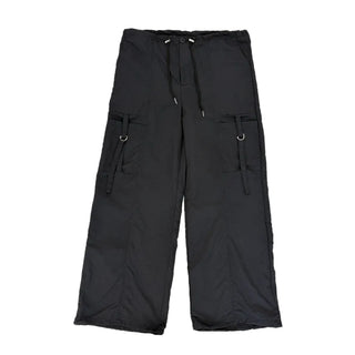 Rustling Wide Cargo Wide Parachute Straight Pants