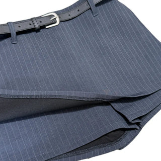 Skort Pinstripe Mini Skirt 3 Sizes