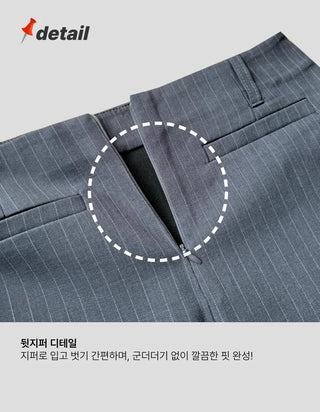 Skort Pinstripe Mini Skirt 3 Sizes