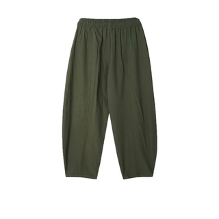 Balloon Pintuck Unisex Wide Jogger Summer Balloon Elastic Pants