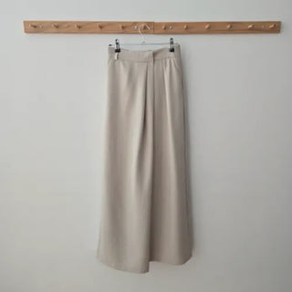 Diagonal Wrap Wide Autumn Slacks Fits Size 77