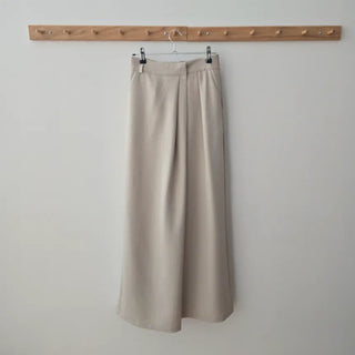 Diagonal Wrap Wide Autumn Slacks Fits Size 77