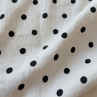 Minute Dot Skirt Frill Midi Polka Dot Spring Chiffon Skirt