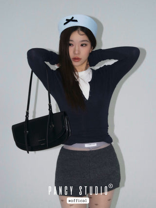 Japanese Retro Cute Bowknot Sailor Hat