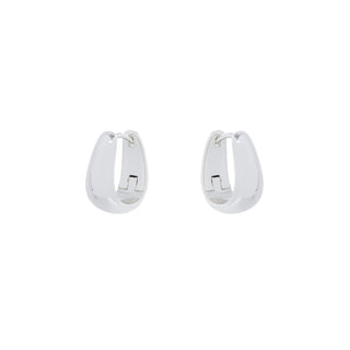Glossy water drop earrings