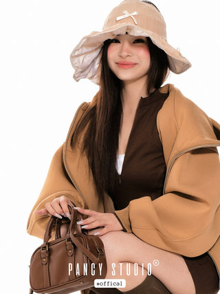 Bow sun hat