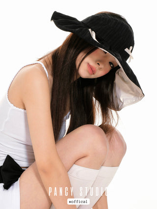 Bow sun hat