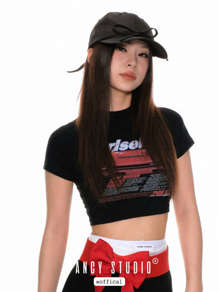 Sweet bow wide brim cap