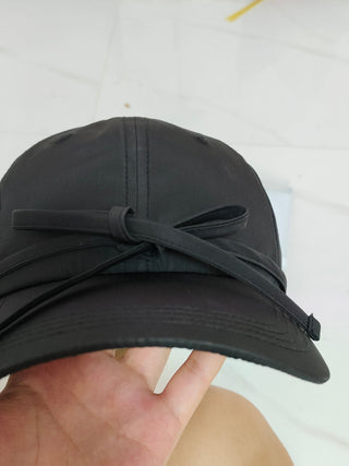 Sweet bow wide brim cap