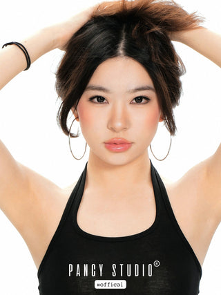 Classic big hoop earrings