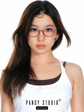 Japanese oval glasses