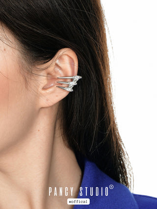 Y2k Zircon ear clip