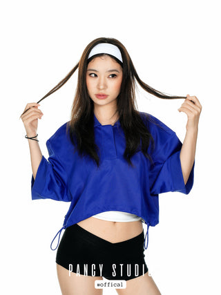 Solid color elastic sports headband