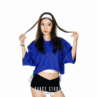 Solid color elastic sports headband