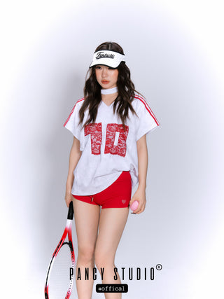 Embroiderd Retro sports hollow hat