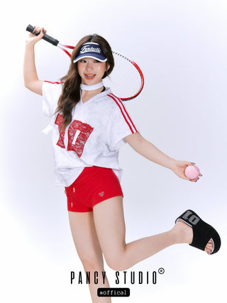 Embroiderd Retro sports hollow hat