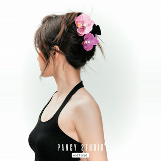 Super Fairy Large Flower Shark Clip