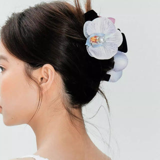 Super Fairy Large Flower Shark Clip