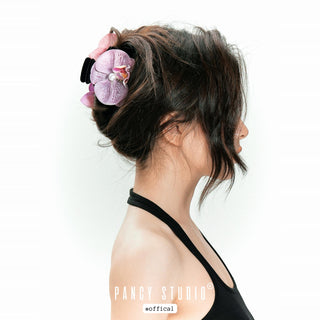 Super Fairy Large Flower Shark Clip