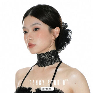 Korean Multi-layer lace edge hair accessories