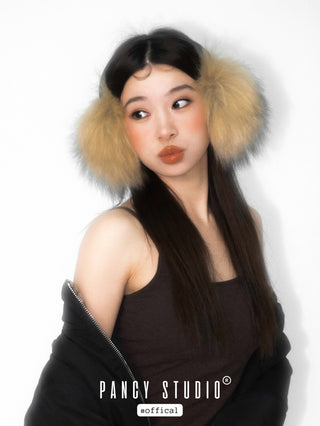 Y2k plush earmuff