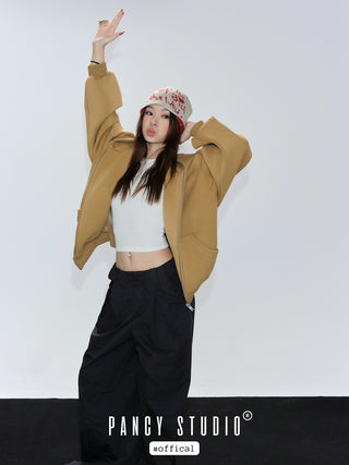 Letter jacquard cap