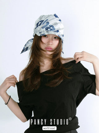 graffiti headscarf cap