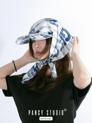 graffiti headscarf cap