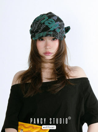 graffiti headscarf cap