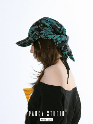 graffiti headscarf cap