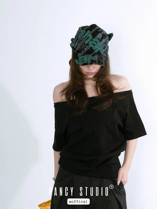 graffiti headscarf cap