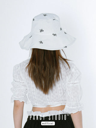 bow sun hat