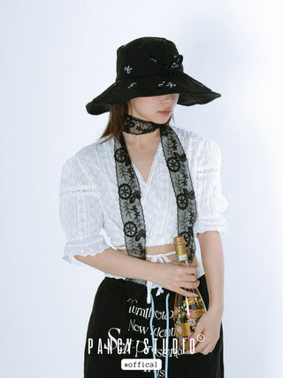 bow sun hat