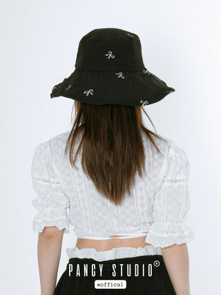 bow sun hat