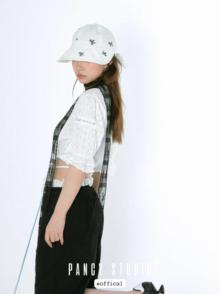strap equestrian hat