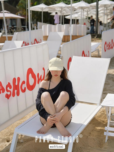 seersucker sun hat