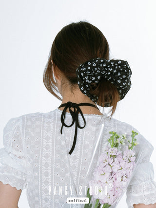 floral hair rope