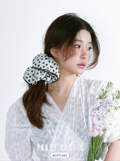 floral hair rope