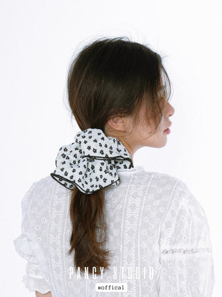 floral hair rope
