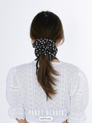 floral hair rope